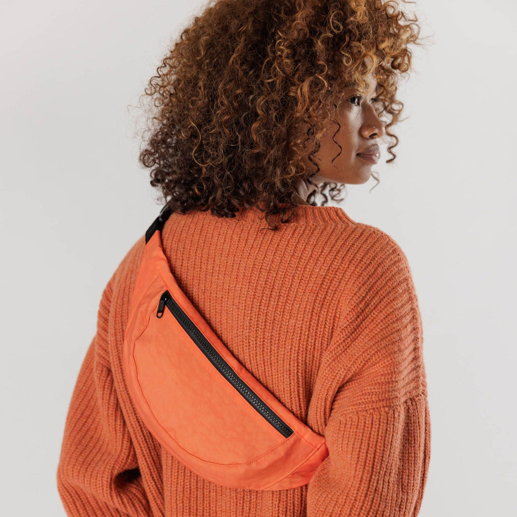 Nasturtium Orange Fanny Pack by Baggu at Golden Rule Gallery