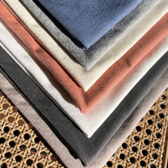 Navy Blue Cotton Tee Shirt at Golden Rule Gallery