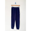 Navy Blue Pointelle Joggers 