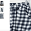 Gingham Pants in Navy by Le Bon Shoppe 