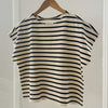 French Le Bon Shoppe Striped Tee Shirt