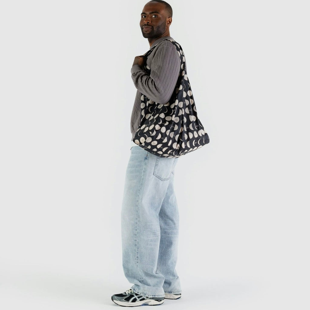 Night Sky Moon Phases Big Baggu Tote Bag at Golden Rule Gallery in Excelsior