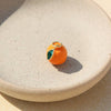 Orange Fruit Charm for Jewelry by Token