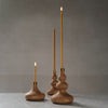 Modern Wood Tiny Taper Candle Holders