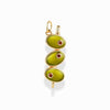 Gold Charm of Olives for Jewelry