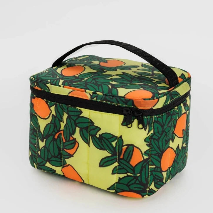 Orange Tree Puffy Lunch Cooler Bag by Baggu at Golden Rule Gallery