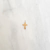 Picture Jasper Stone Cross Charm on Silver at Golden Rule Gallery