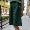 Pine Bermuda Shorts by Le Bon Shoppe