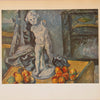 Vintage 1950s Cézanne "Still Life with a Plaster Cast" Swiss Offset Lithograph