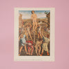 Vintage 1958 Pollaiuolo "The Martyrdom of Saint Sebastian" Christian Iconography Art Print