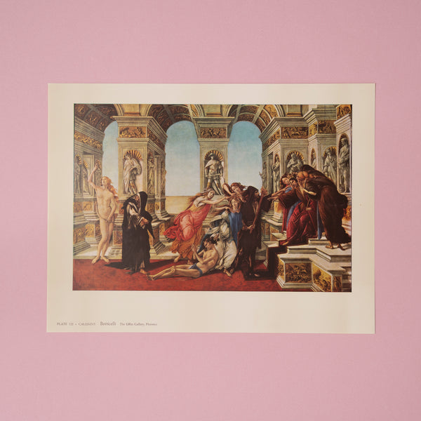 The Calumny of Apelles by Botticelli