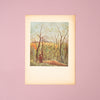 Rare Vintage 40s Rousseau German Landscape 