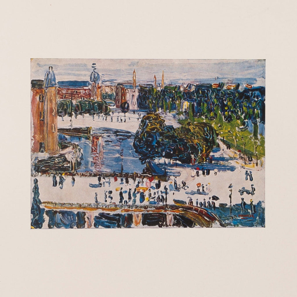 Vintage Kandinsky "Amsterdam, No. 52" Dutch Art Print