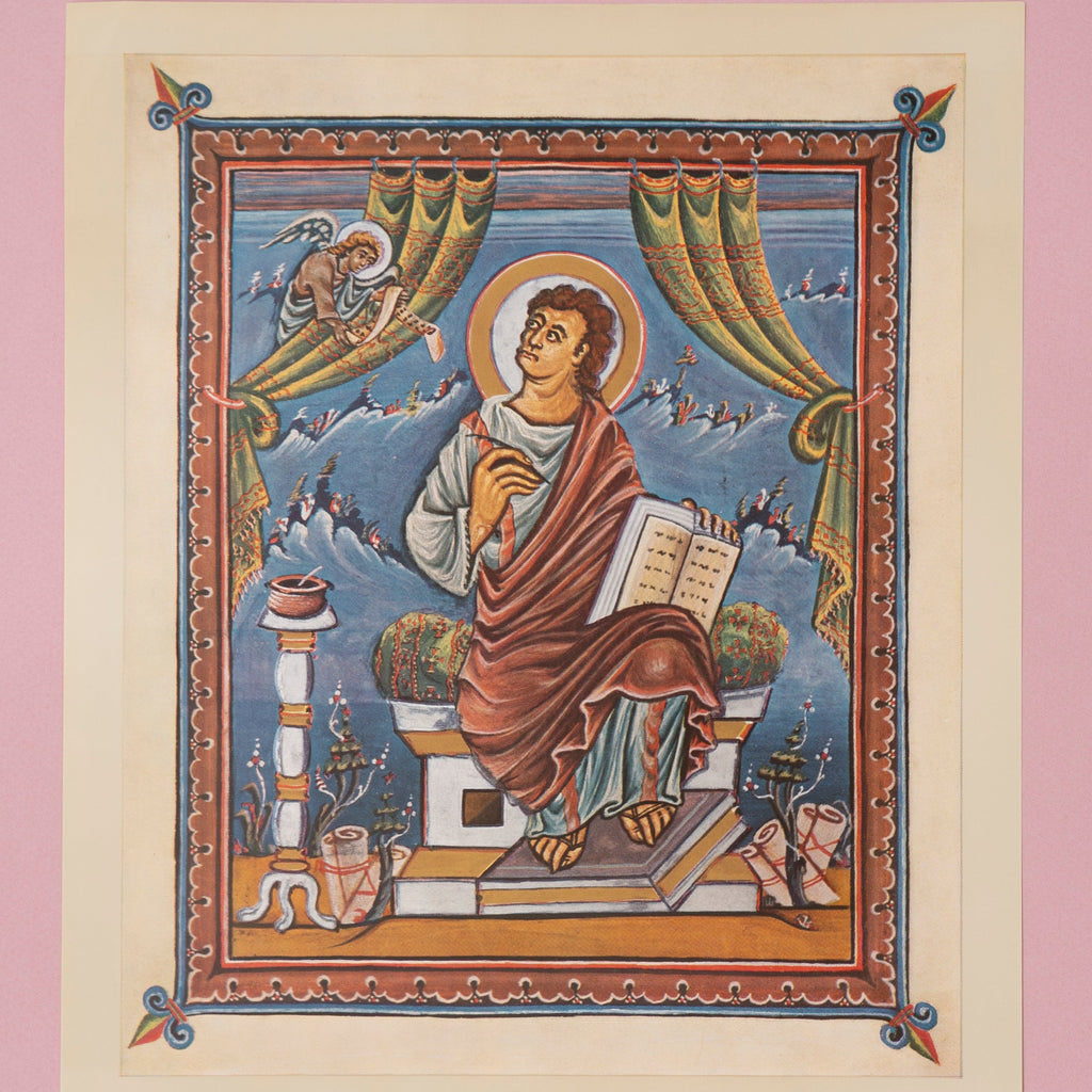 Matthew Iconography Vintage 1959 Carolingian