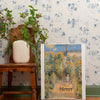 Vintage 80s Monet Garden Poster