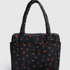 Painted Wildflower Black Cloud Carry On Bag by Baggu at Golden Rule Gallery in Excelsior