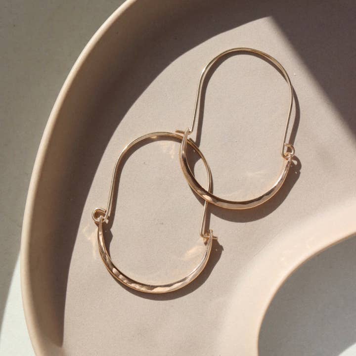 Everyday Large Gold Hoop Earrings