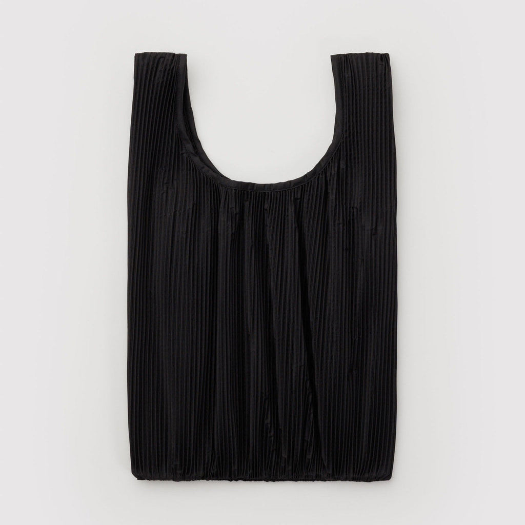 Pleated Baggu Black Bag at Golden Rule Gallery
