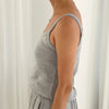 Pointelle Eve Cami in Melange Grey