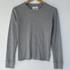 Le Bon Shoppe Grey Pointelle Long Sleeve