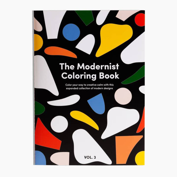Poketo Modernist Coloring Book Volume 3