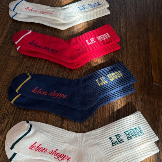 Preppy Socks by Le Bon Shoppe at Golden Rule Gallery
