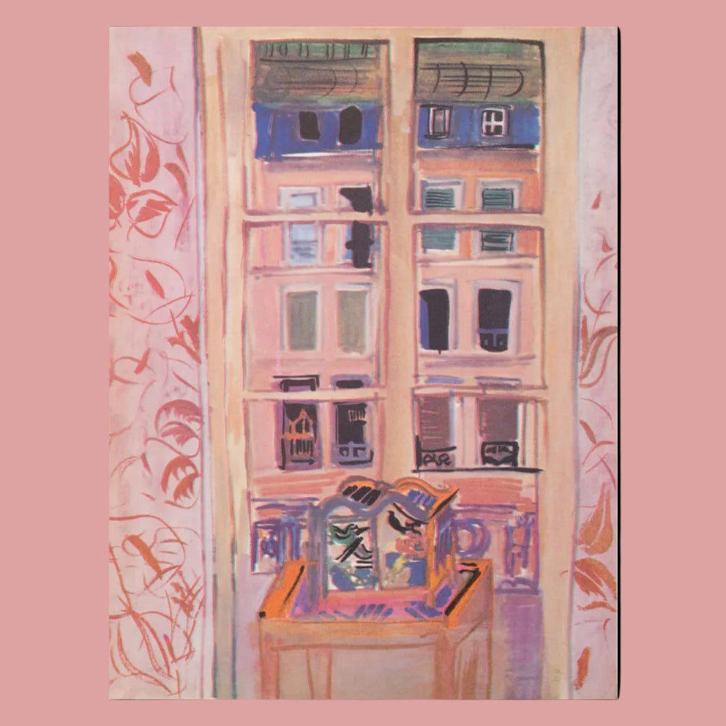 Raoul Dufy "The Cage in Front of the Window"