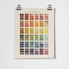 Watercolor Swatches Fine Art Print