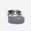 Sterling Silver Ring Inspired by Sun Rays
