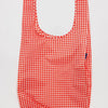 Red Checker Print Big Reusable Bag at Golden Rule Gallery