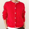 Red Cardigan by Le Bon Shoppe at Golden Rule Gallery