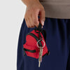 Red Mini Baggu Backpack Charm at Golden Rule Gallery