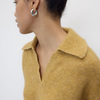 Collar Sweater in Mustard by Rita Row