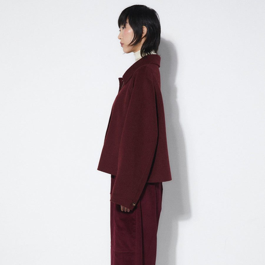 Rita Row Kelly Jacket in Burgundy at Golden Rule Gallery in Excelsior, MN