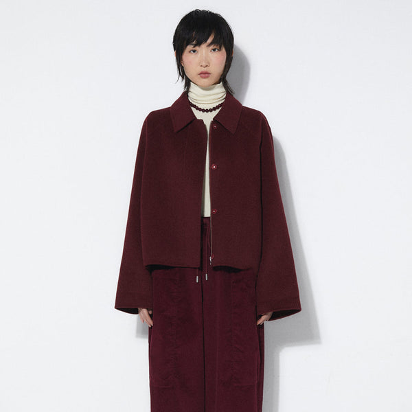 Rita Row Kelly Jacket in Burgundy at Golden Rule Gallery in Excelsior, MN