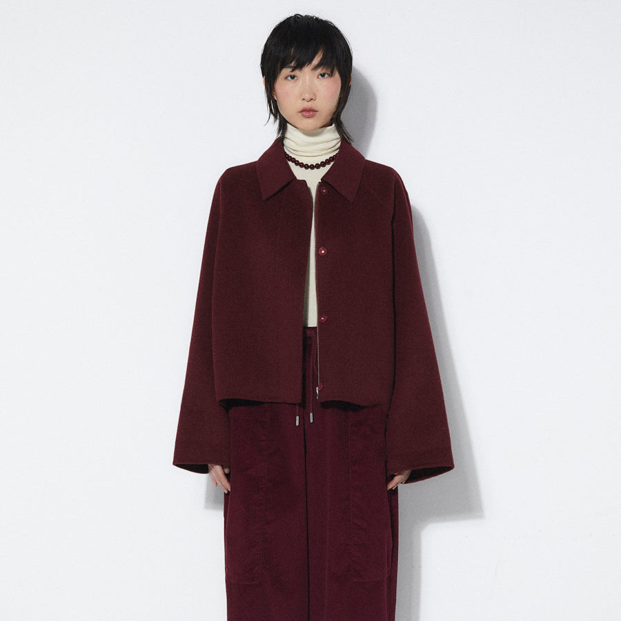 Rita Row Kelly Jacket in Burgundy at Golden Rule Gallery in Excelsior, MN