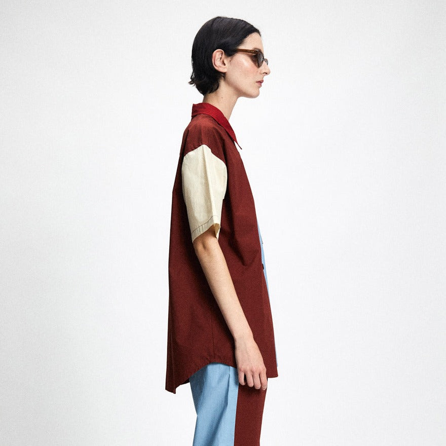 Rita Row Patchwork Shirt at Golden Rule Gallery