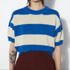 Rita Row Pattie Sweater in Blue Stripes