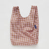 Rose Pixel Gingham Baggu Reusable Bag in Baby Size at Golden Rule Gallery