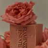Dusty Pink Soap Bar in Rose Scent by Flamingo Estate