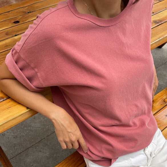 Rust Red Classic Tee Shirt