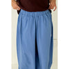 Slate Blue Parachute Pants by Le Bon Shoppe