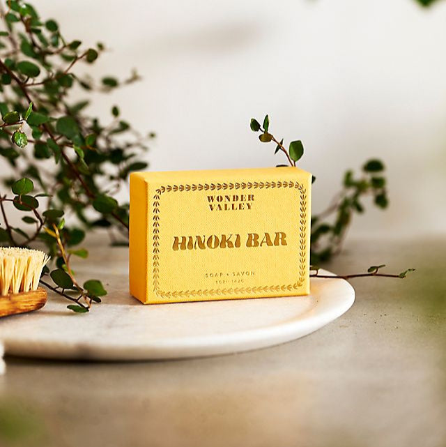 Soap Bar of Japanese Hinoki at Golden Rule Gallery