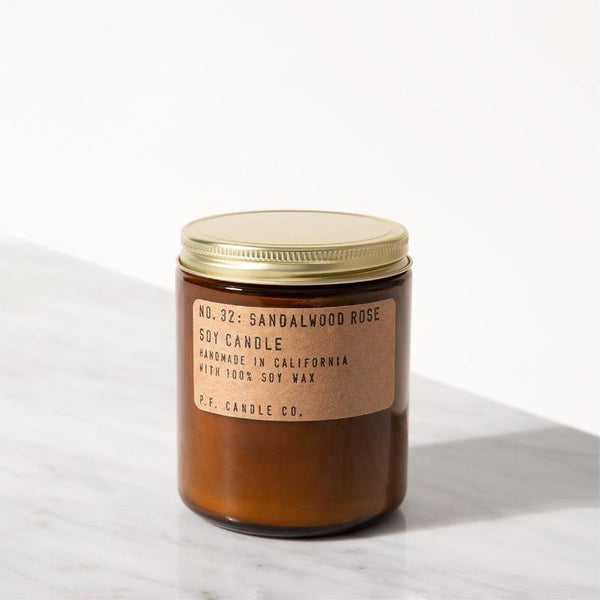 Sandalwood Rose Scented Candle by P.F. Candle