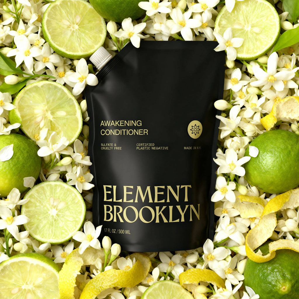 Element Brooklyn Conditioner Surrounded by Flowers