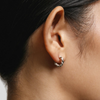 Zoom in on Camille Earrings in Silver