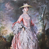 Vintage 1959 Gainsborough "Mary, Countess Howe" Portrait Art Print