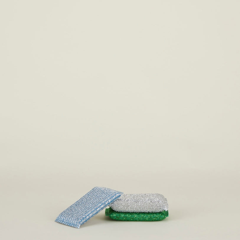 Set of 3 Unique Sponges For Kitchen at Golden Rule Gallery