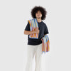 Set of Striped Hand Towels by Baggu at Golden Rule Gallery