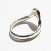 Shiny Sterling Silver Wave Ring